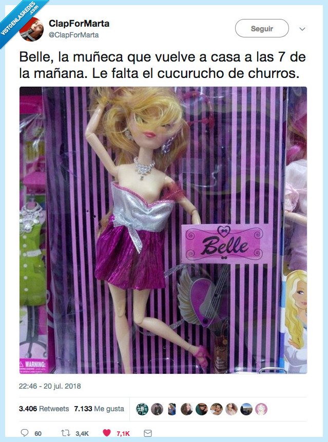 muñeca,representar,viernes