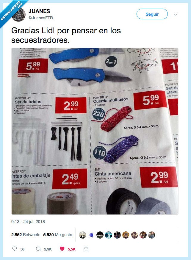 secuestro,twitter,lidl,ofertas