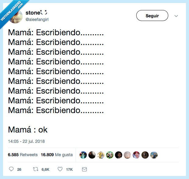 mama,escribir,eterno
