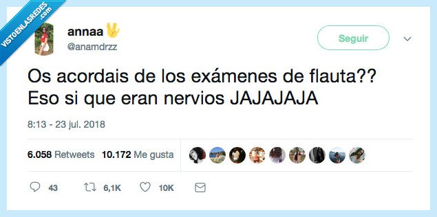 examen,flauta,nervios
