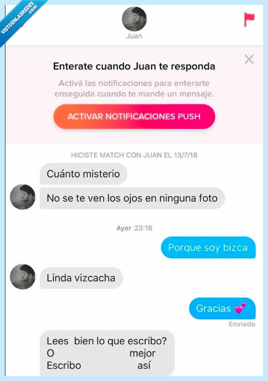 conversación,tinder,dudas