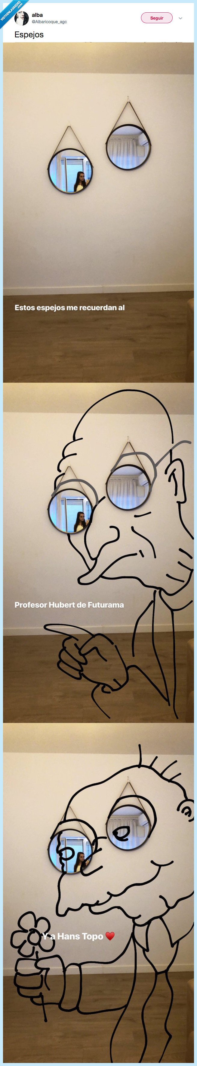 imaginación,espejos,npormales