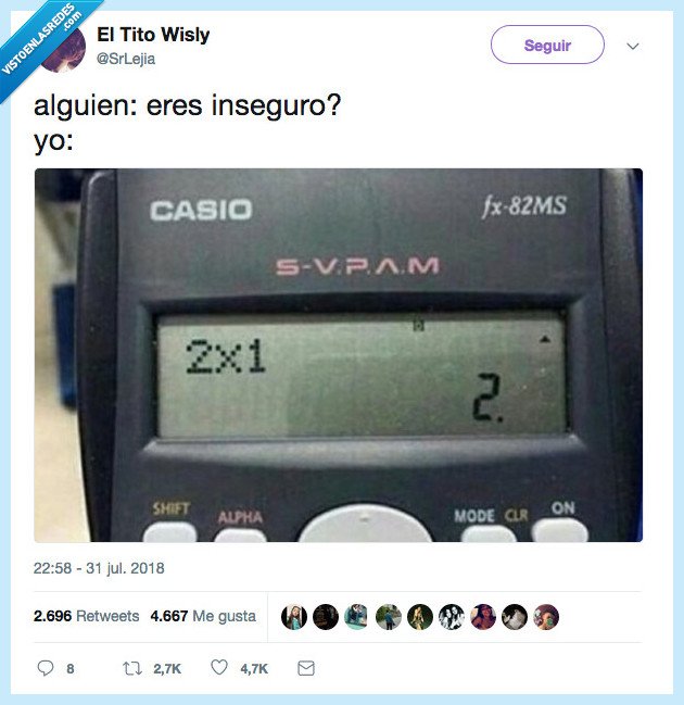 calculadora,inseguro