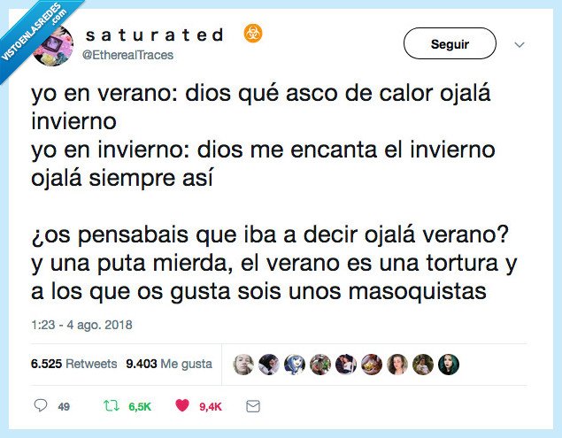 verano,calor,invierno,quejar