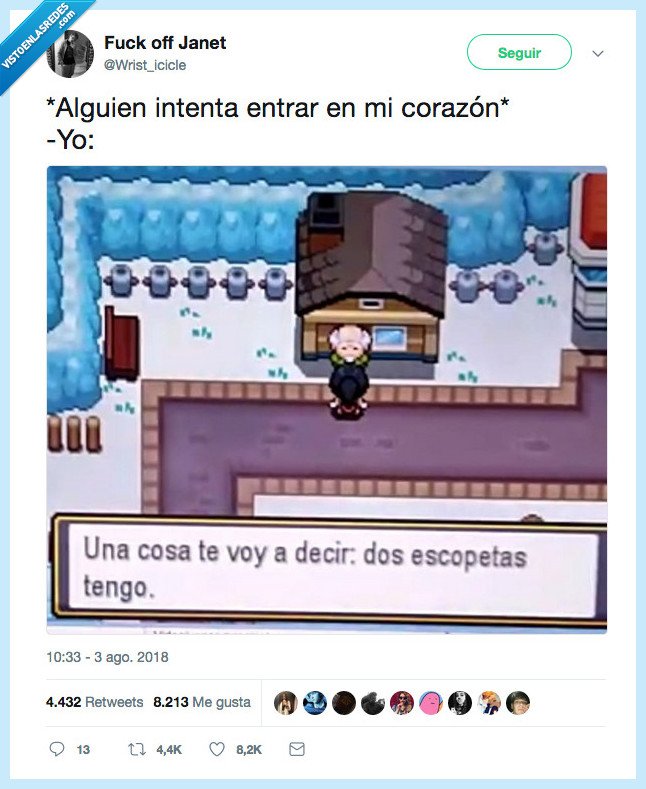 escopetas,tener,corazon entrar