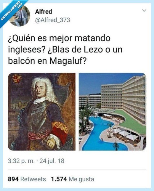 ingleses,magaluf,balconing,balcón,Blas de Lezo