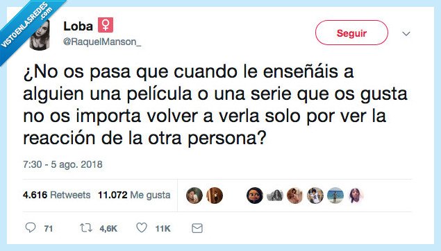 reacción,películas,a mí me pasa con la música