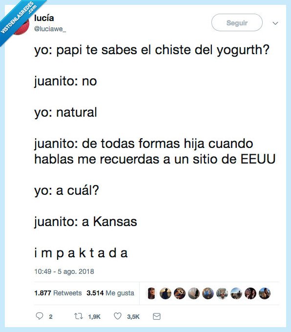 venir,chiste,yogurt