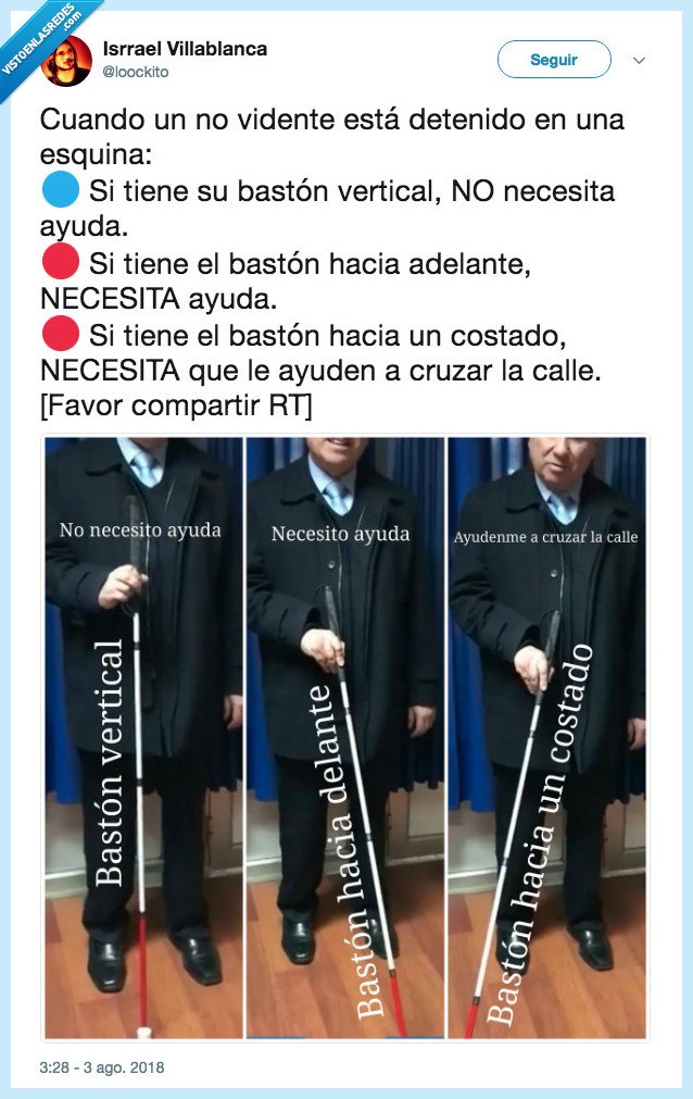 información,importante,ciego,colocar,palo