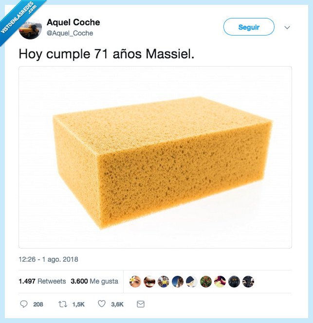 esponja,años,massiel