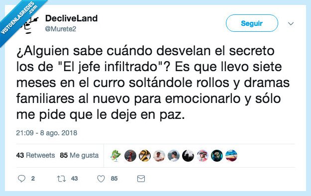 verdad,contar,jefe,infiltrado