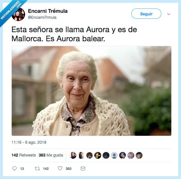 señora,aurora,mallorca