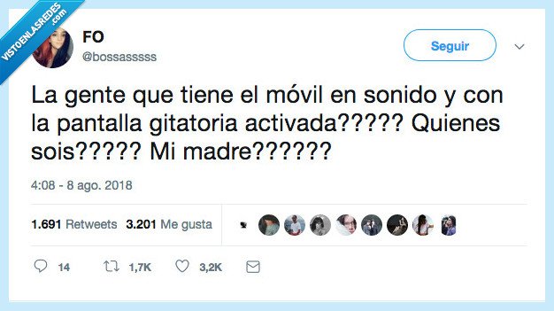 movil,sin sonido,pantalla giratoria gira gira pero nunca toria