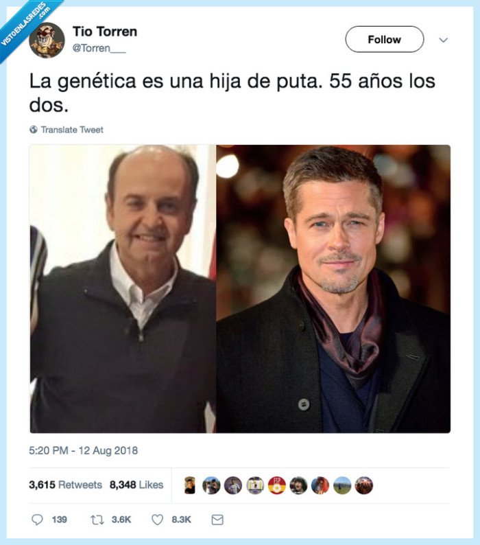 brad pitt,c&oacute;mo se conserva,menudos 55 a&ntilde;azos