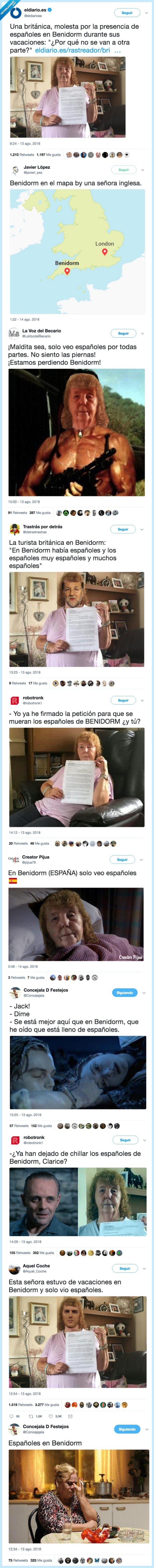 señora británica,pues váyase,que tiene una gran isla,bye