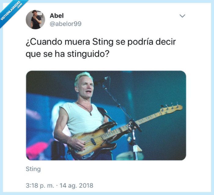 sting,extinguir,dinosaurio,abuelo,risa,guitarra,musica,consejo,verano