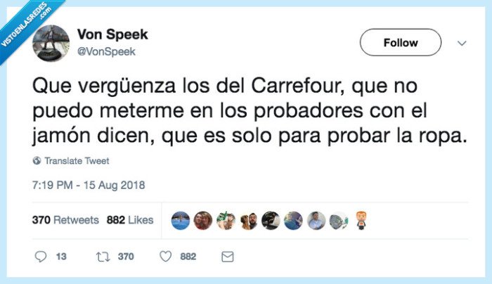 jamon,probador,carrefour,vistoenlasredes