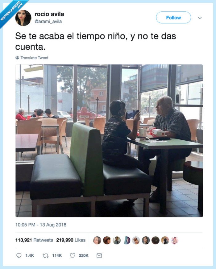 abuelo,nieto,vistoenlasredes