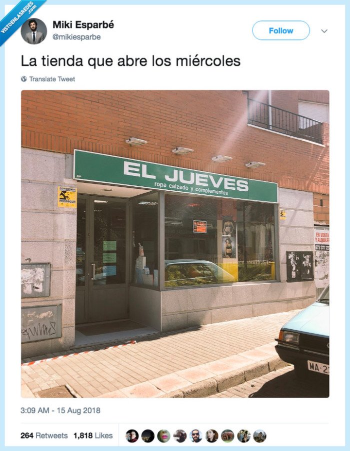 el jueves,vistoenlasredes