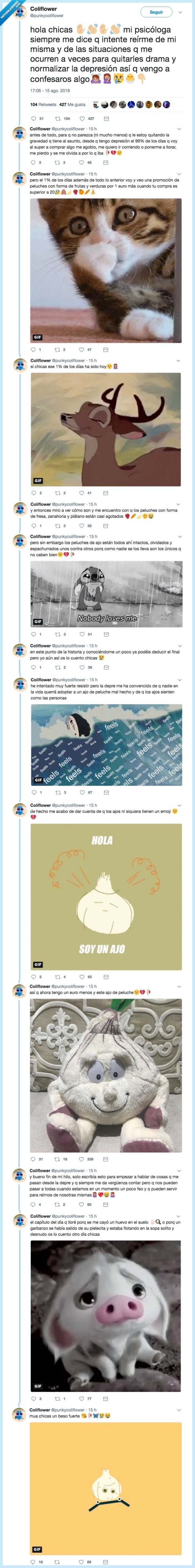 ajo,peluche,sensible