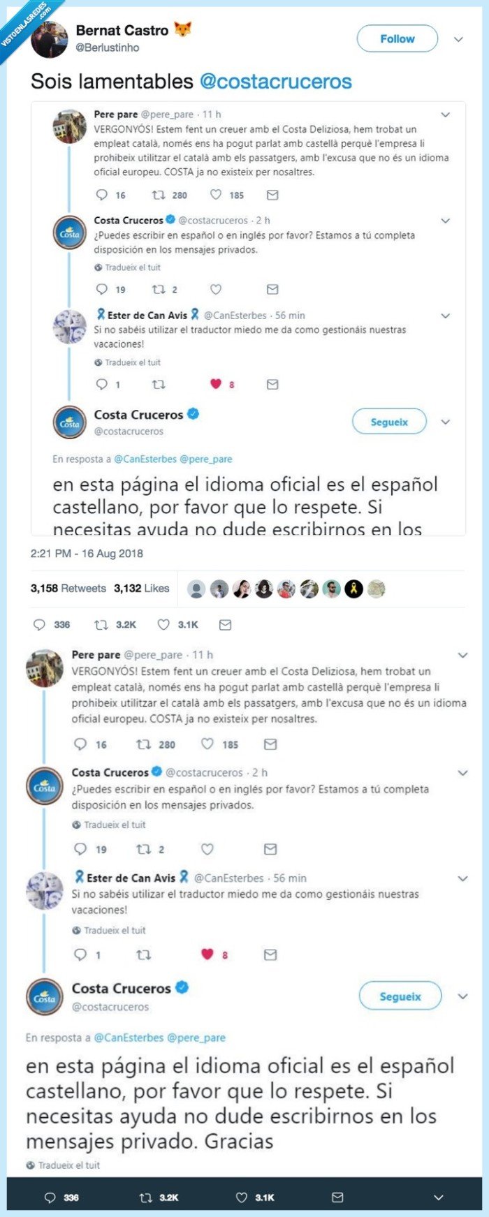 cruceros,catalán,idiomas