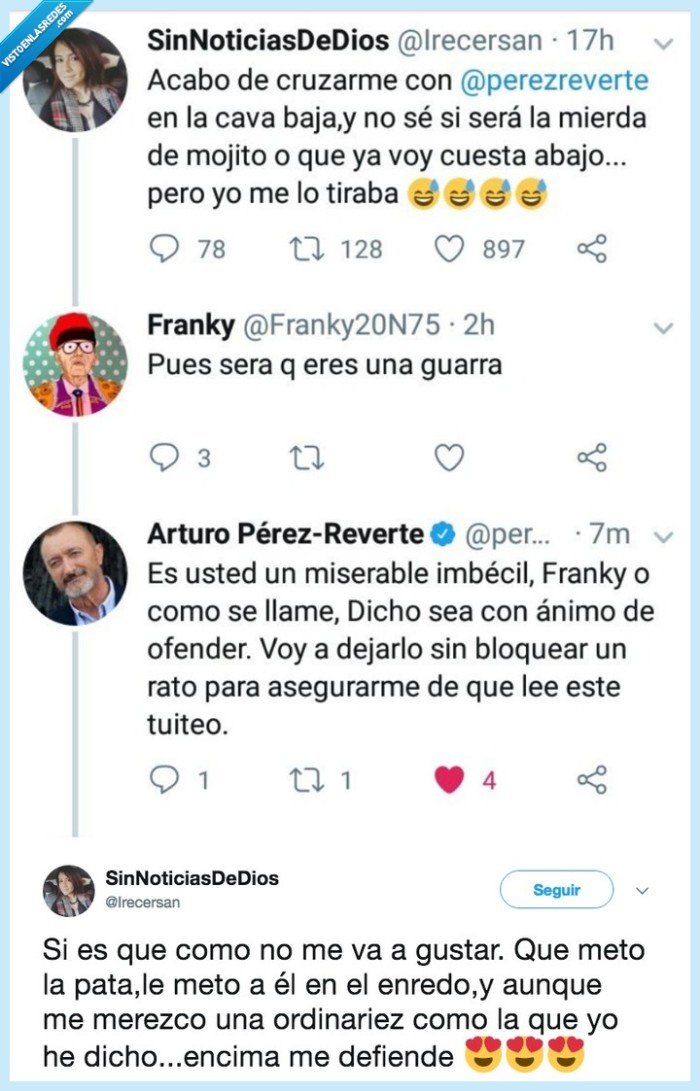 arturoperezreverte,vistoenlasredes