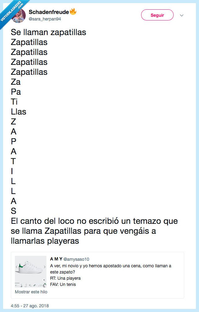 zaparillas,el canto del loco