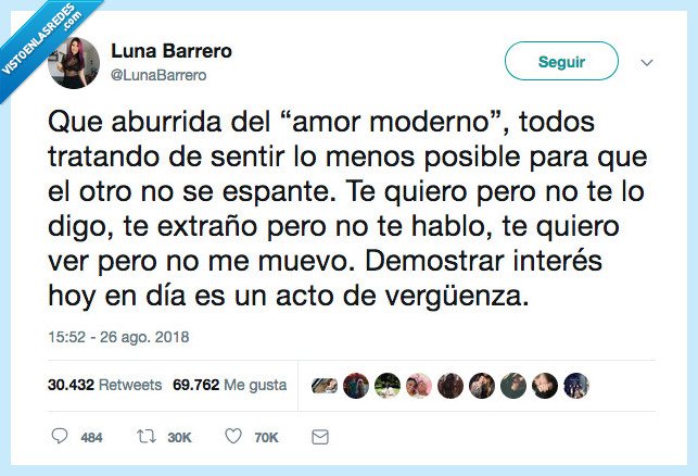 amor,moderno,aburrida