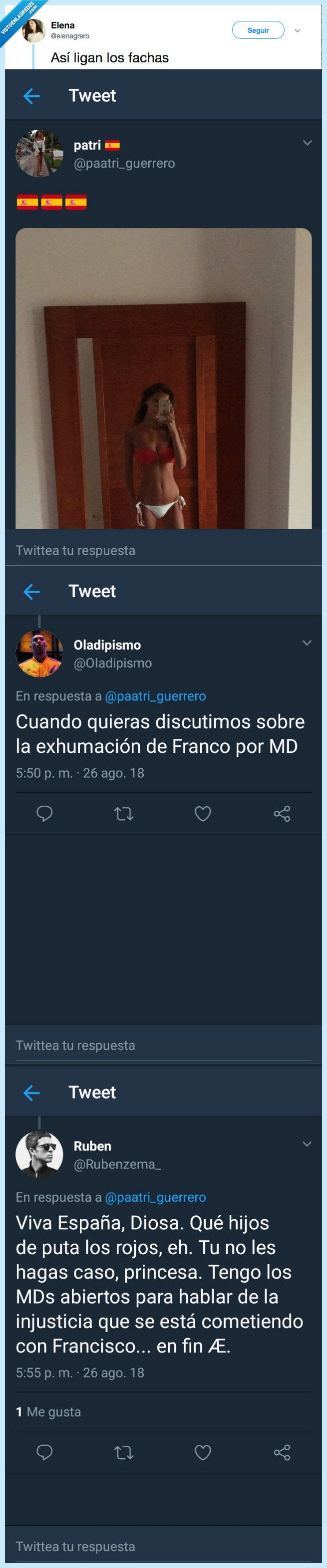 fachas,ligar,forma rara