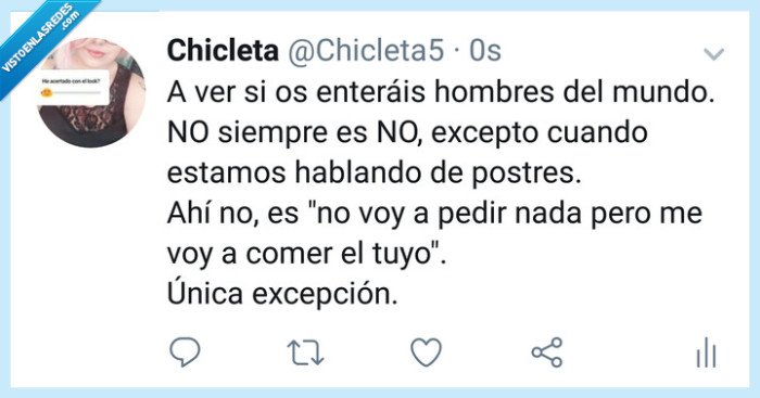 495315 - LA ÚNICA EXCEPCIÓN DEL NO ES SÍ, por @Chicleta5