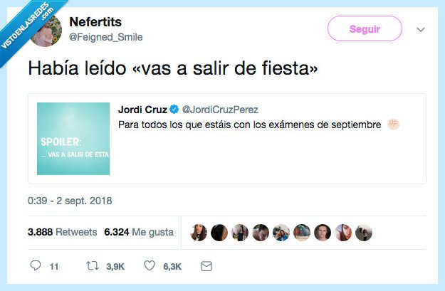 fiesta,septiembre,cada uno lee lo que le interesa