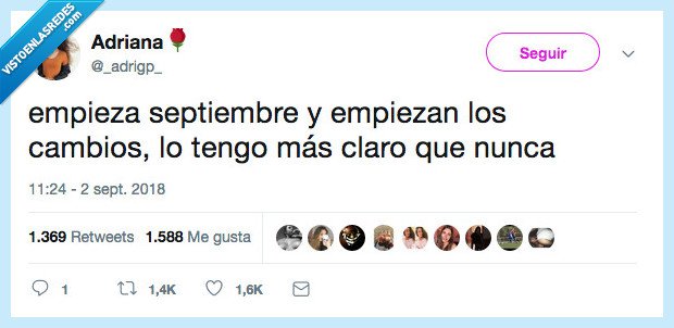 septiembre,enero,cambios