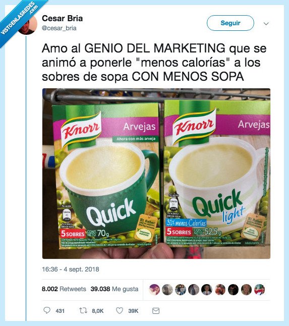 sopa,calorías,light