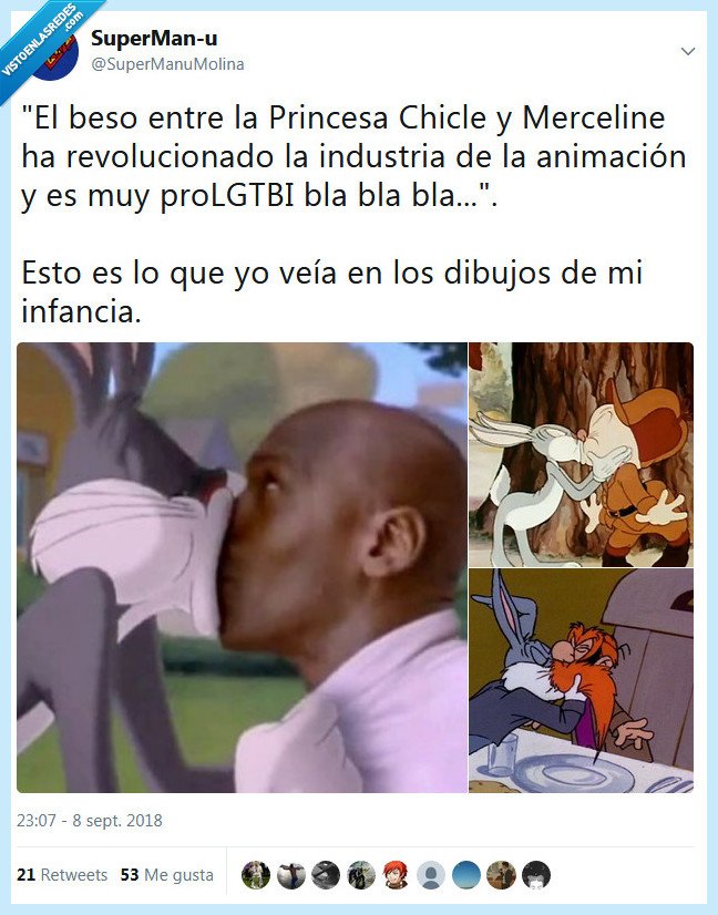 beso,hora de aventuras,bug bunny,lgtbi