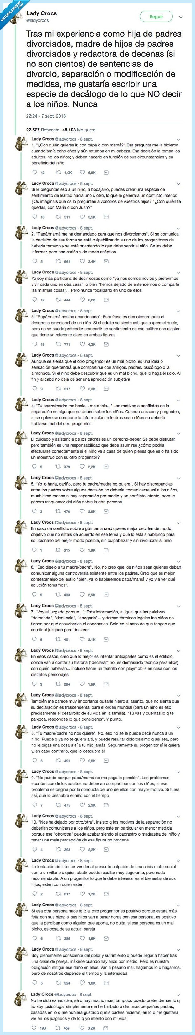 decalogo,padres,divorciados