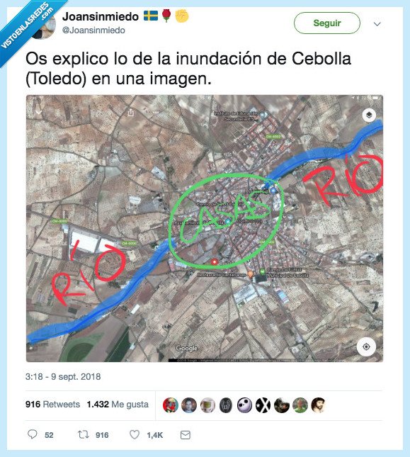 sentido,inundación,río
