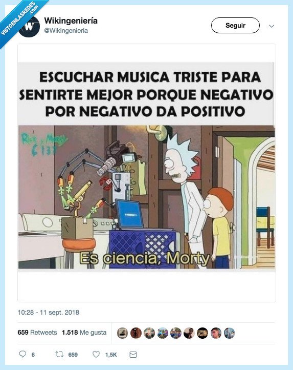 rick,morty,musica triste