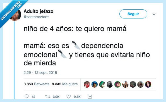 dependencia,emocional,evitar,niño
