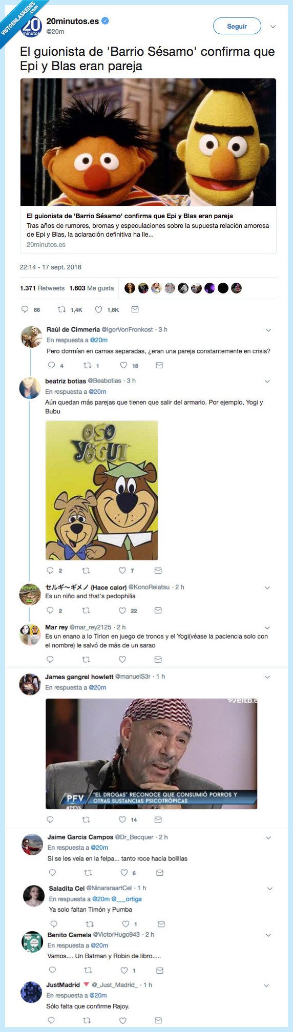 epi y blas,pareja,confirmar,oh el noticion