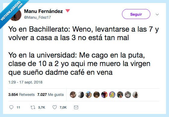 bachillerato,universidad,clase,no aguanto na