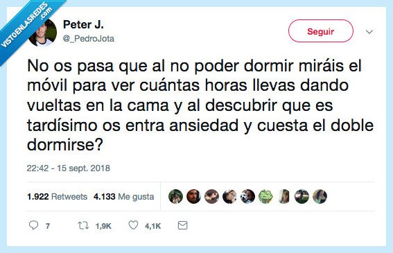 dormir,nerviosismo cuando no te duermes,vueltas,paco eres tú