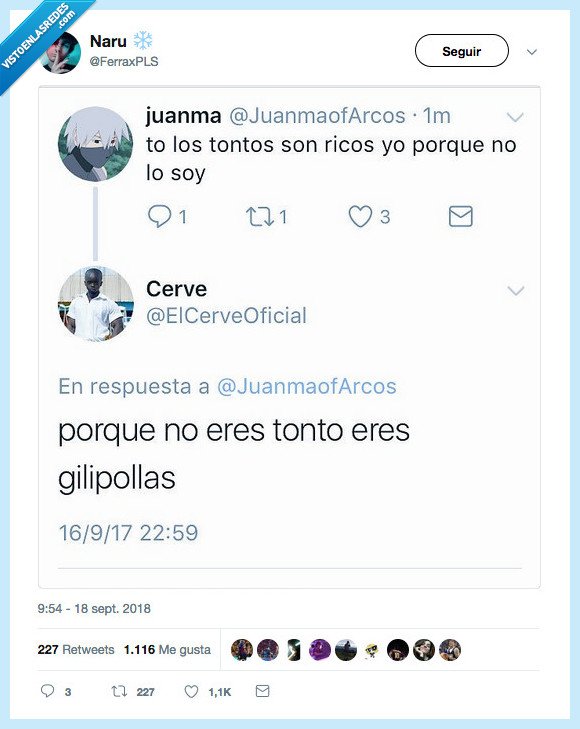 totntos,ricos,dos cosas diferentes