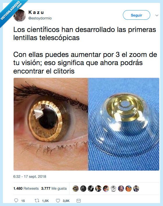 lentillass de ultra vision supersonica para encontrar cosas que parece que no están pero están