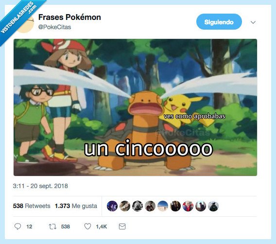 si llora de emocion si,de tristeza no porque un 5 es lo puto más
