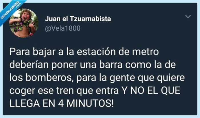 Metro,estrés,prisas,bomberos,rutina