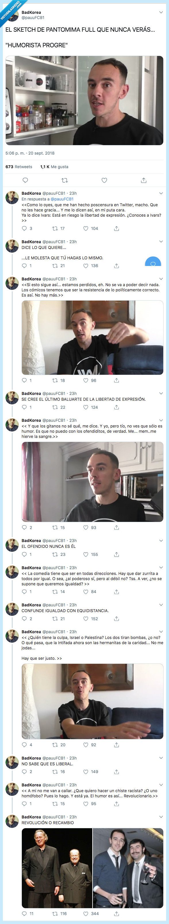 humorista,hilo,limites del humor