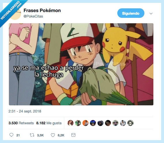 lechuga,pikachu,pocha