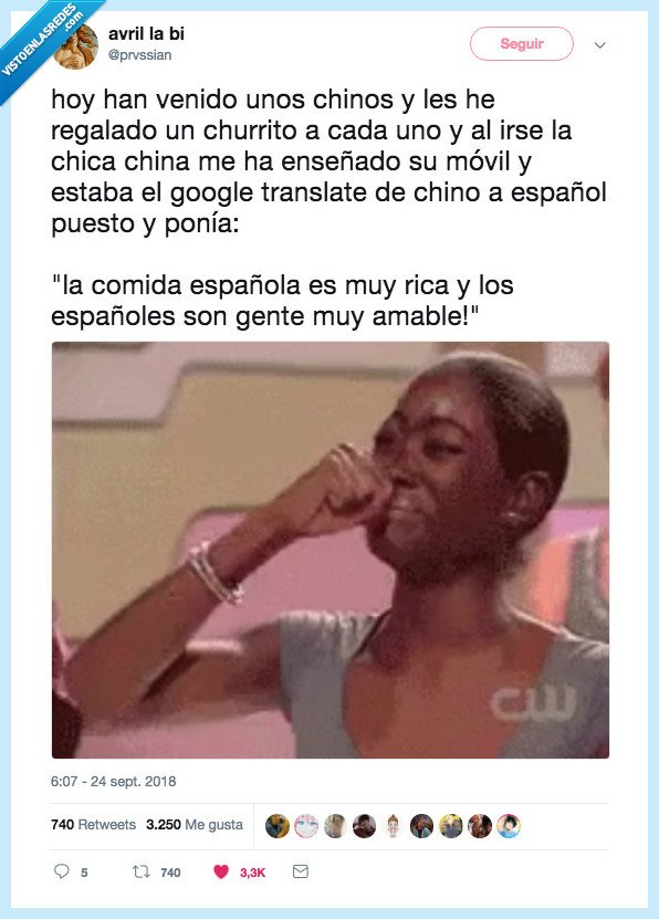 churro,comida,normal que se lo agradecieran es un churro