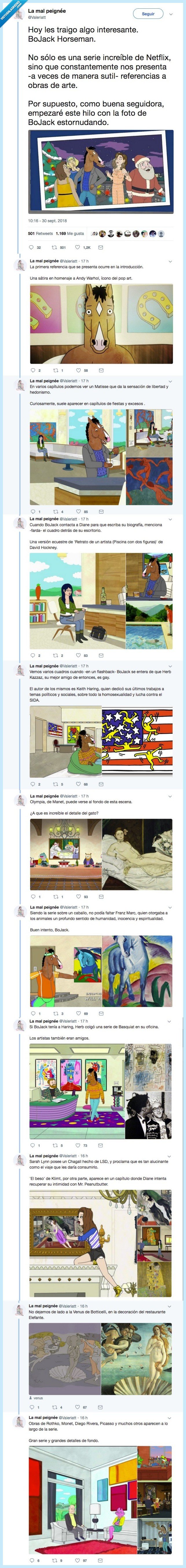 bojack,serie,enseñar,filosofía,arte