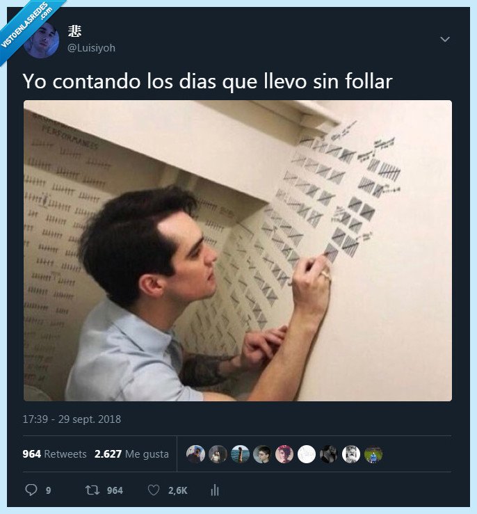 contar,dias,pared,marcas,a ti no